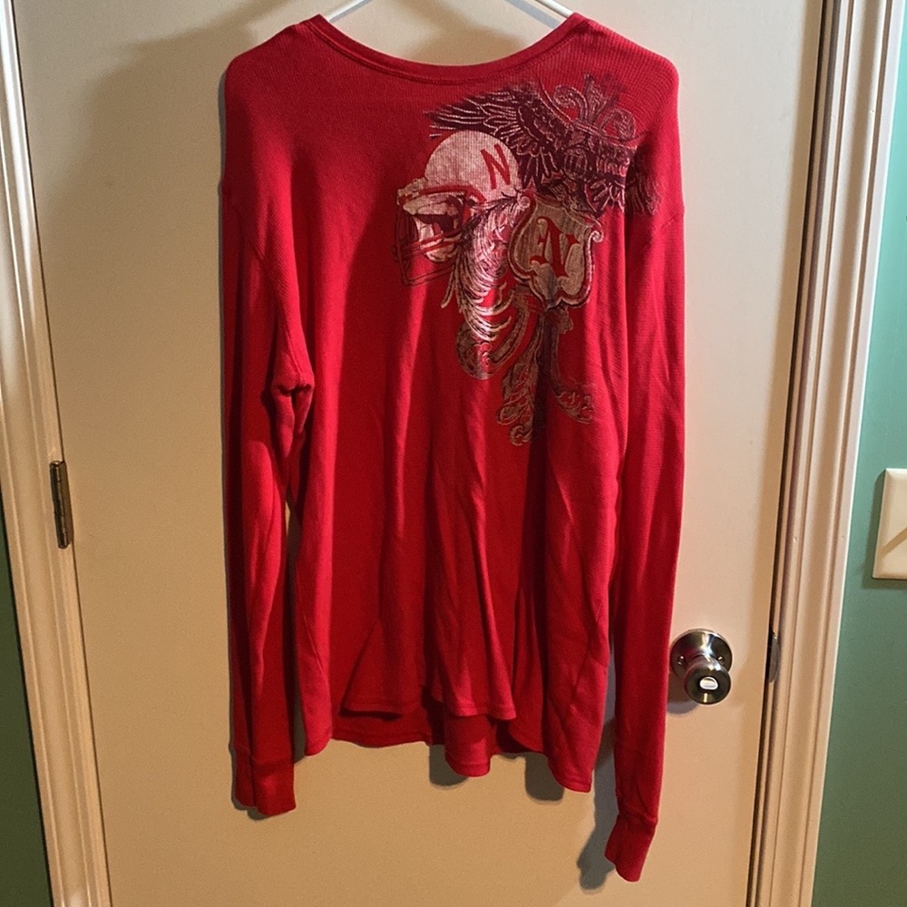 Nebraska Cornhuskers Woven Long Sleeve Shirt